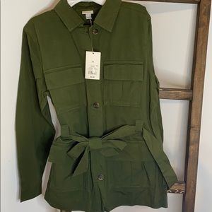 A New Day Shacket With Tags